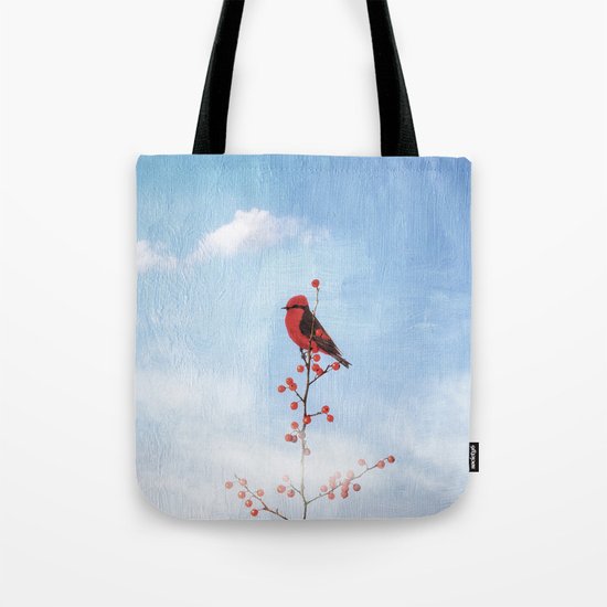 Holly Berry Heaven Tote Bag