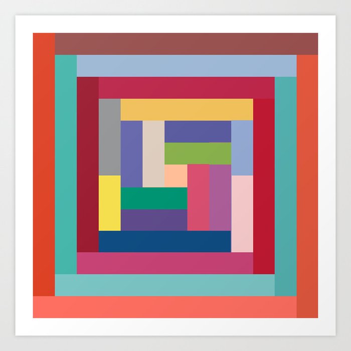 Every Color of the Year 2000-2024 -27 Colours Art Print