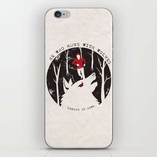 Sterek: He Who Runs With Wolves iPhone & iPod Skin