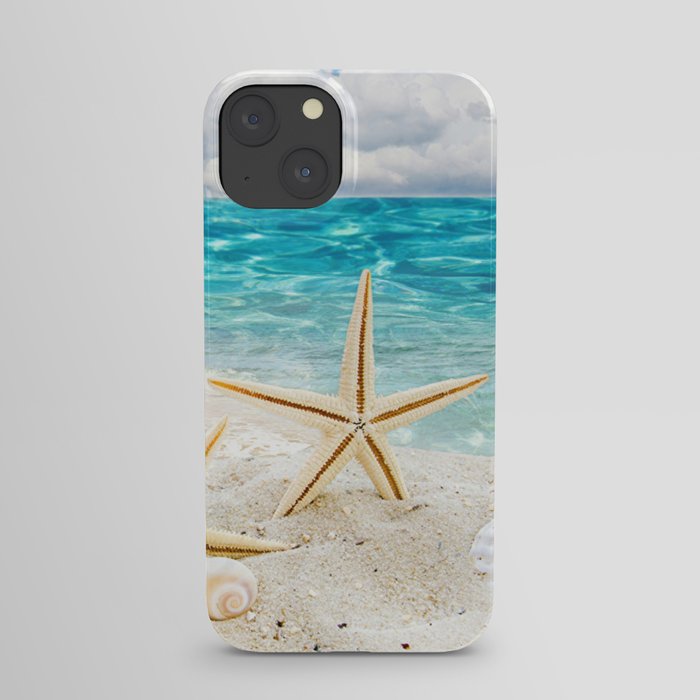 seashell and sea iPhone Case
