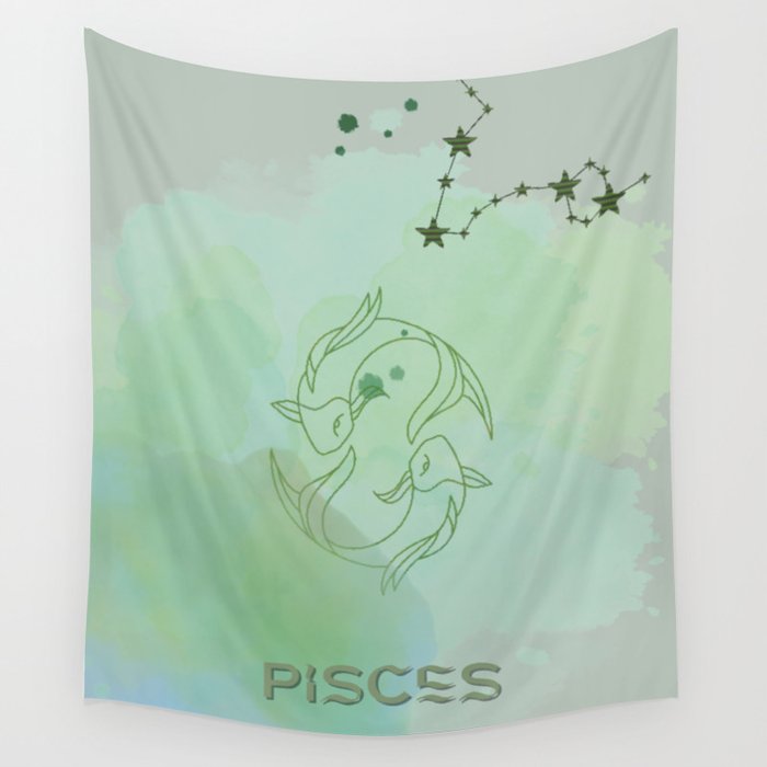 Zodiac Sign Wall Tapestry