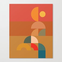 heat wave Canvas Print