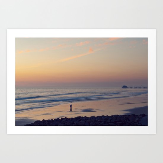 just you and me Art Print