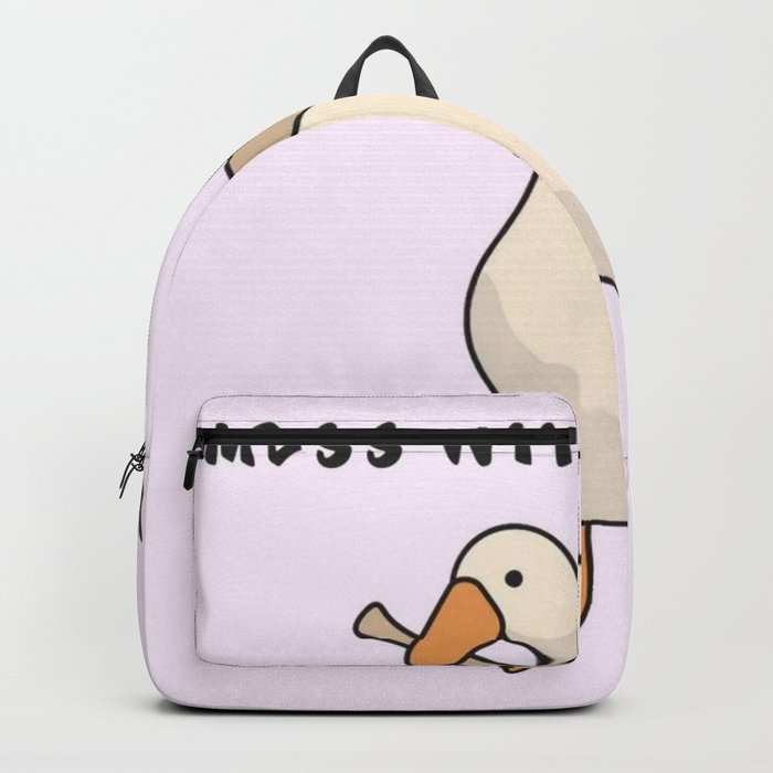 Goose game Funny Untitled Backpack