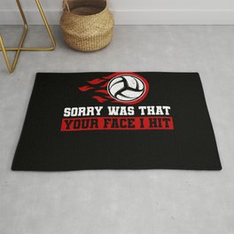 Volleyball Area & Throw Rug