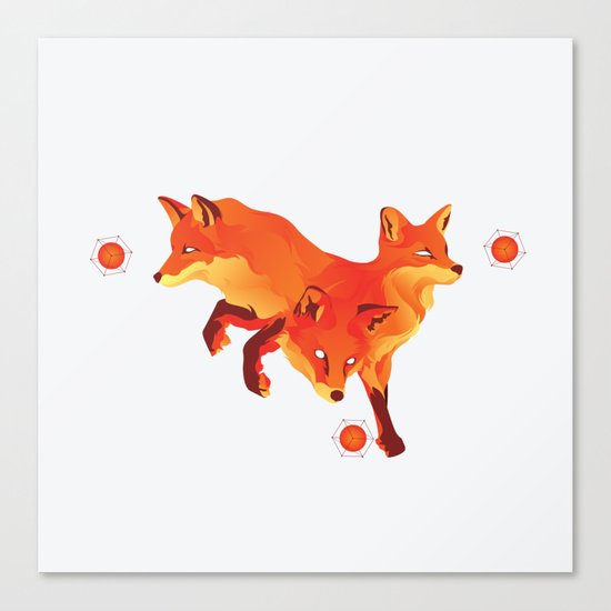 Keep the Fire Canvas Print