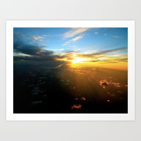 Above the Endless Sky Art Print