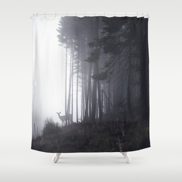 tell me about the forest II Shower Curtain
