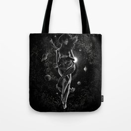 XXI. The World Tarot Card Illustration (Mother Earth) Tote Bag