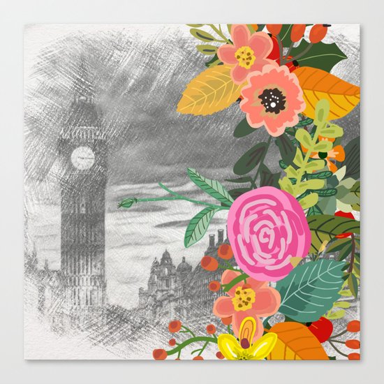 Flowers bouquet #13 Canvas Print