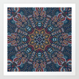 Vintage Bohemian Collection #0138 Art Print