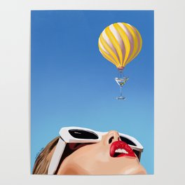 Air Martini Poster