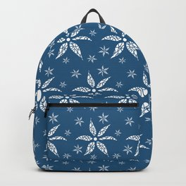 White Marguerite daisy flowers pattern Backpack