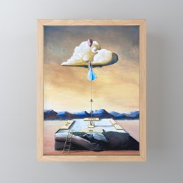 Utopian Flight Framed Mini Art Print