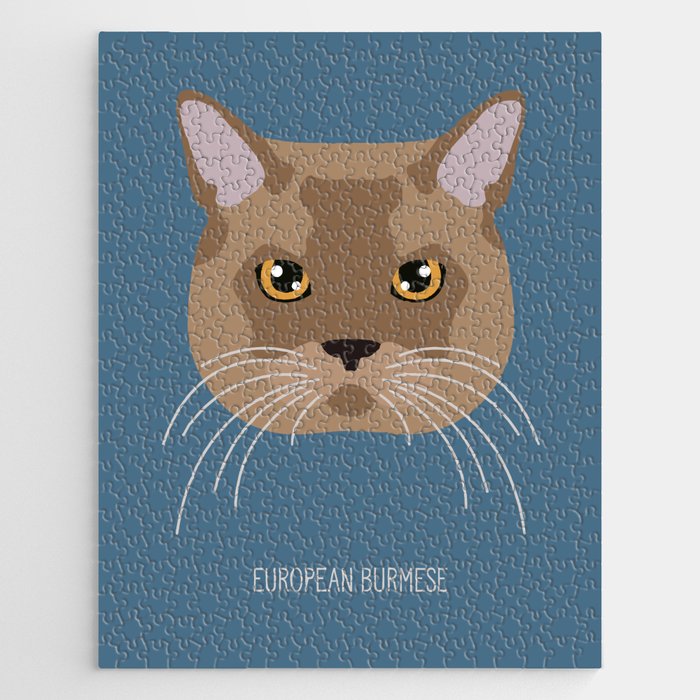 European Burmese Cat  Jigsaw Puzzle