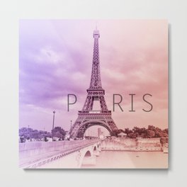 a tribute to Paris  Metal Print