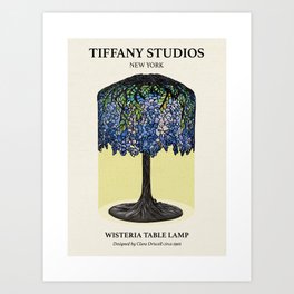 Tiffany Lamp Art Print