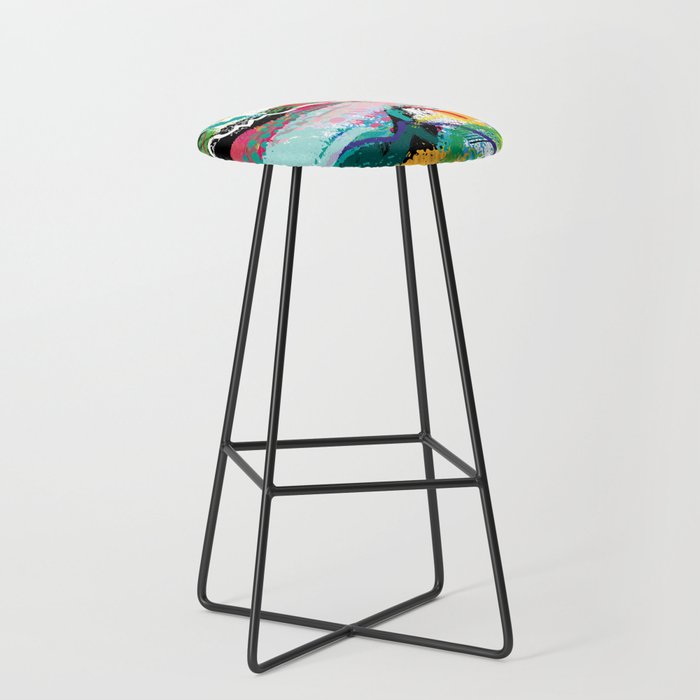 Abstractionwave 003-04 Bar Stool