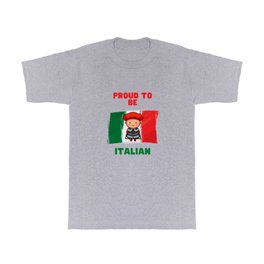 Proud to be Italian - cute design T Shirt