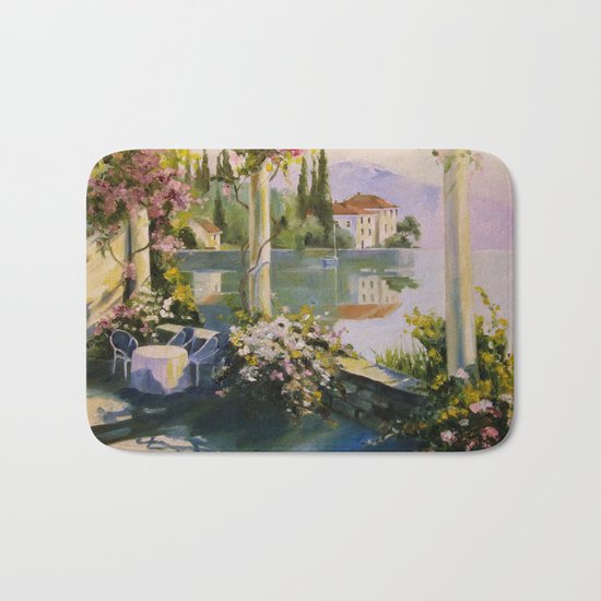 Italian veranda Bath Mat