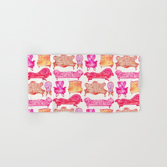 Victorian Lounge – Pink Palette Hand & Bath Towel