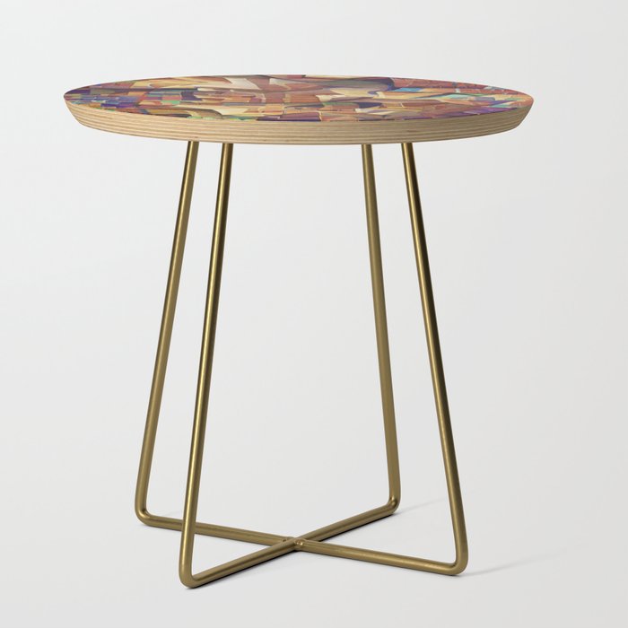 Fractal Cubism  Side Table