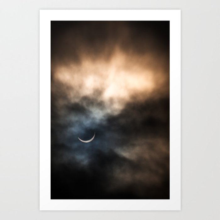 Solar Eclipse Art Print