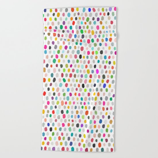 fava 5 sq Beach Towel
