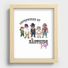 The Adventures of the Eastside Pigs Recessed Framed Print