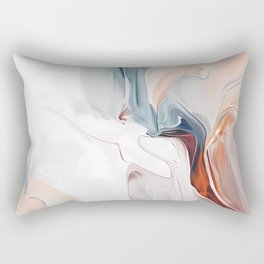 Abstracto tonos suaves Rectangular Pillow