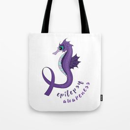 Epilepsy Awareness Tote Bag