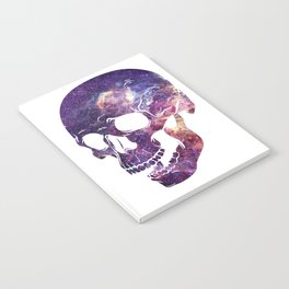 galaxy skull Notebook