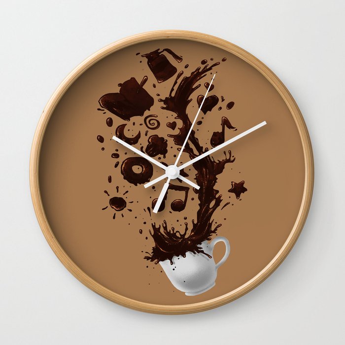 Need more Coffee Wall Clock
