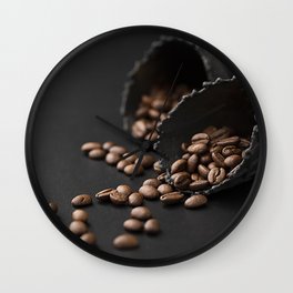 Coffee beans Wall Clock