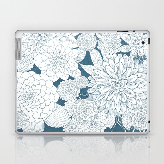 Blue Sketchbook Laptop & iPad Skin