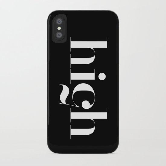 Typography iPhone Case