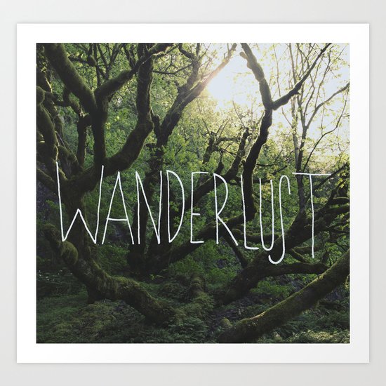 Wanderlust Art Print