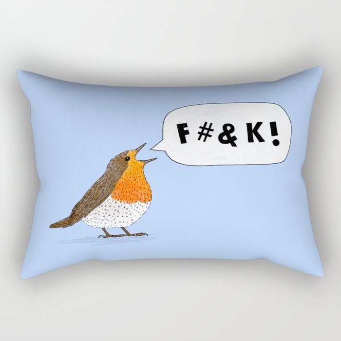 Fuck Robin Rectangular Pillow