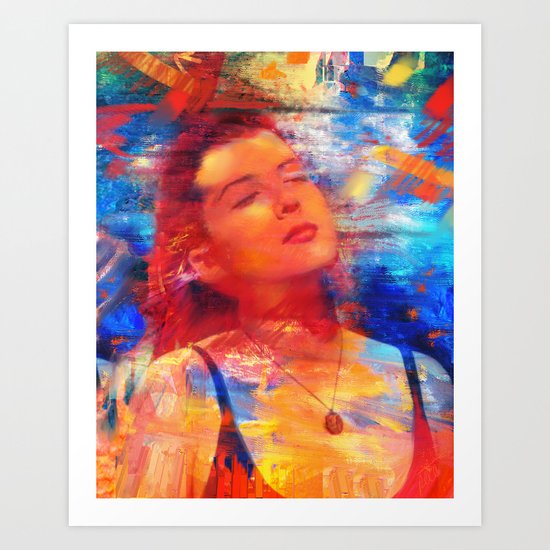 Sara Art Print