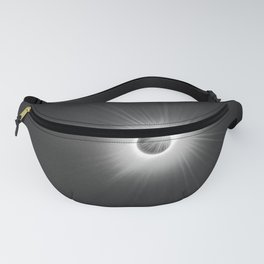Total Solar Eclipse Illuminated by Sun  Fanny Pack