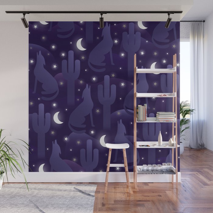 Howl in the Night Wall Mural