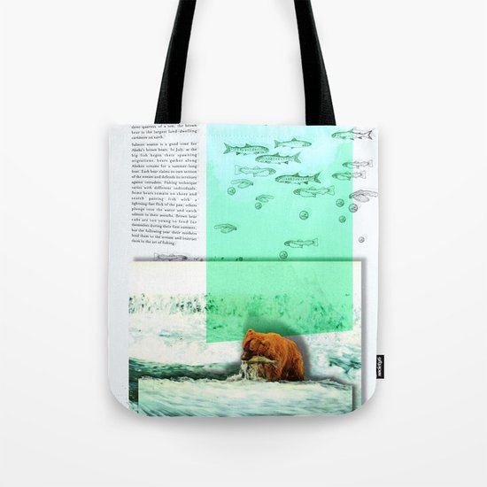 Alaskan Brown Bear Tote Bag