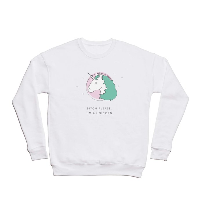 Unicorns are Real Crewneck Sweatshirt