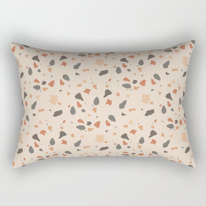 Stone texture illustration Rectangular Pillow