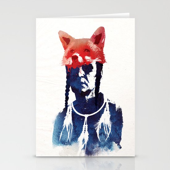 Bloody days are coming Stationery Cards
