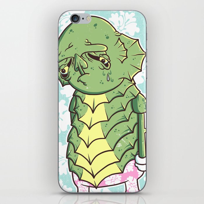The Sadness Of The Creature iPhone Skin
