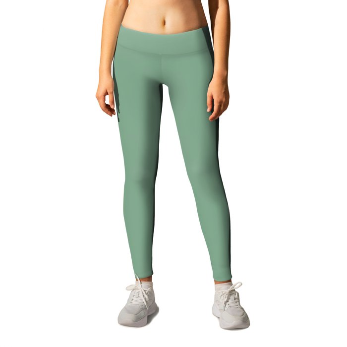 Sage online colored leggings