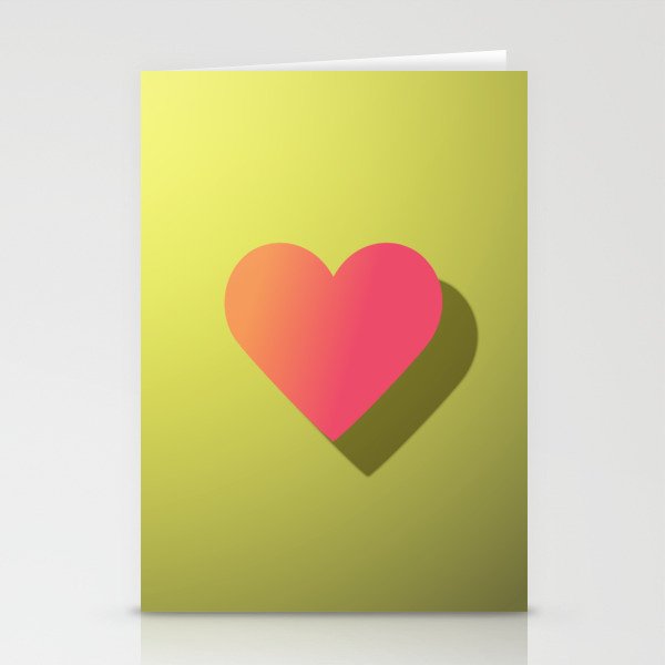 HEART I Stationery Cards