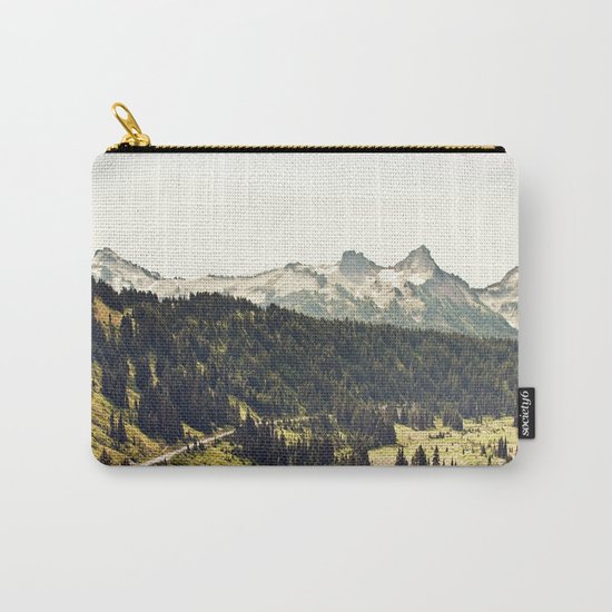 Epic Drive through the Mountains Carry-All Pouch