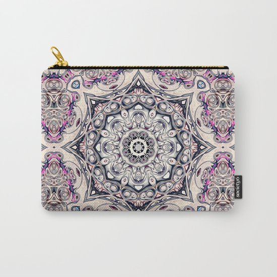 Abstract Octagonal Mandala Carry-All Pouch